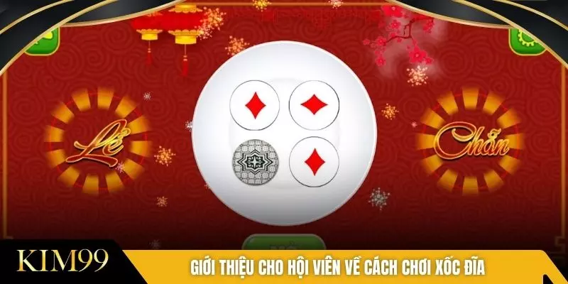 Giới thiệu cho hội viên về cách chơi xốc đĩa